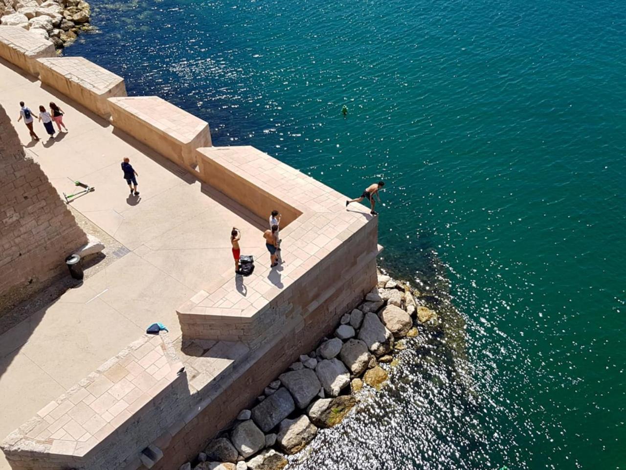 Studio Calanques Pres Du Vieux Port Marseille Extérieur photo