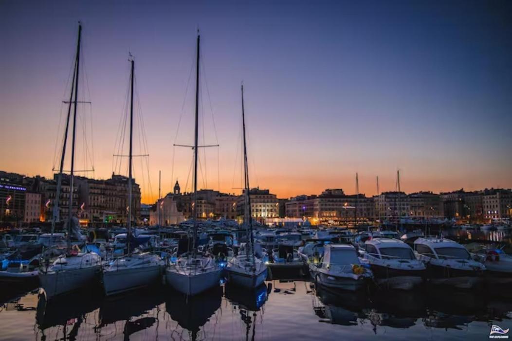 Studio Calanques Pres Du Vieux Port Marseille Extérieur photo